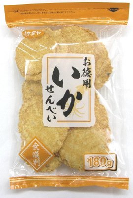 お徳用いかせんべい（食材えびす）