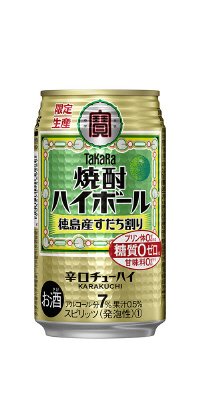 タカラ「焼酎ハイボール」＜徳島産すだち割り＞３５０ＭＬ