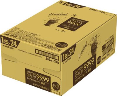 サッポロチューハイ９９．９９クリアドライコーラ　ケース