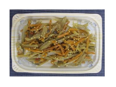 シャキシャキ金平ごぼう（中）