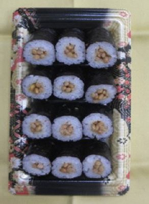 納豆細巻（粒納豆）12巻