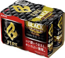ファイア　ブラック　185g缶6缶パック