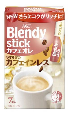 「ブレンディ」スティックカフェオレやすらぎのカフェインレス７本