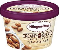 ミニカップ　CREAMY　GELATO　アーモンド＆ミルク