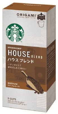 スターバックス　オリガミ　パーソナルドリップ　コーヒー　ハウスブレンド　５袋