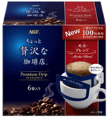 「ちょっと贅沢な珈琲店」レギュラー・コーヒープレミアムドリップ　モカ・ブレンド６袋