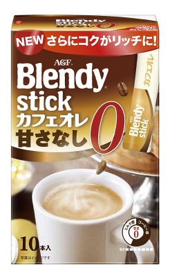 「ブレンディ」スティック　カフェオレ甘さなし１０本