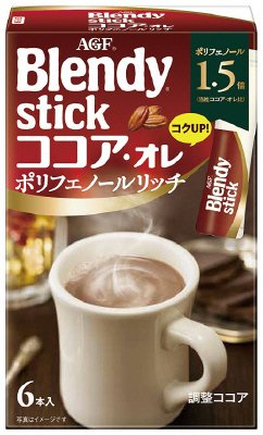 「ブレンディ」スティックココア・オレ　ポリフェノールリッチ６本