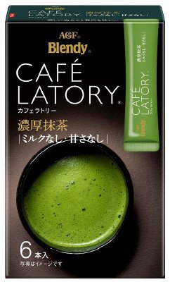 「ブレンディカフェラトリー」スティック濃厚抹茶６本