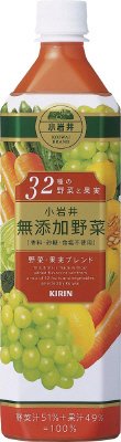 小岩井　無添加野菜　３２種の野菜と果実