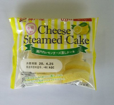 瀬戸内レモンチーズ蒸しケーキ