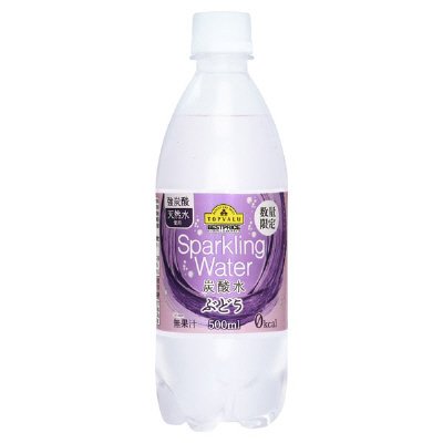 TVﾍﾞｽﾄﾌﾟﾗｲｽSparklingWater炭酸水ぶどう
