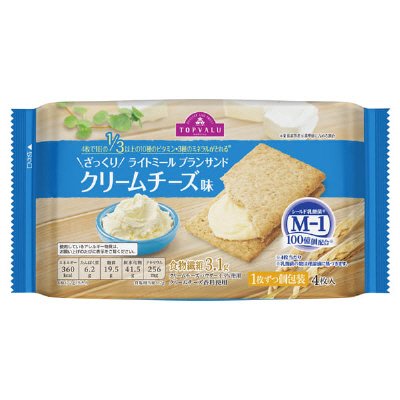 ざっくりライトミールブランサンド　クリームチーズ味