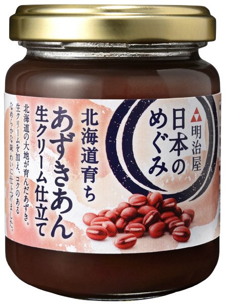 日本のめぐみ　北海道育ち　あずきあん　生クリーム仕立て