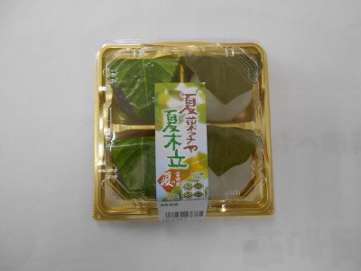 夏菓子や　夏木立