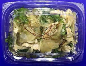 蒸し鶏ねぎザーサイ
