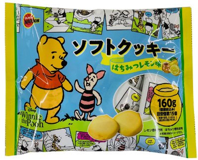 ソフトクッキーはちみつレモン味（くまのプーさん）