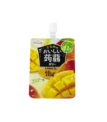 おいしい蒟蒻ゼリー　マンゴー味