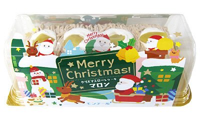 クリスマスロールケーキ・マロン