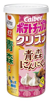 ポテトチップスクリスプ青森にんにく味