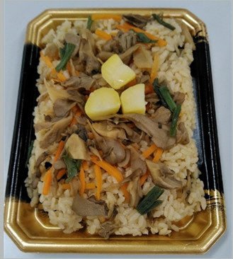 だし香る舞茸栗ごはん