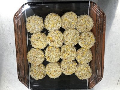 焼くだけ簡単　純輝鶏メンチカツ用（チーズ＆ハーブ）