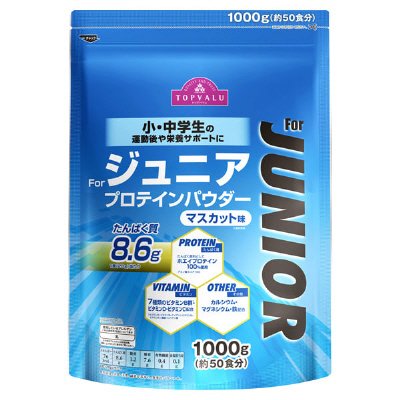 トップバリュ　プロテインパウダー　For ジュニア