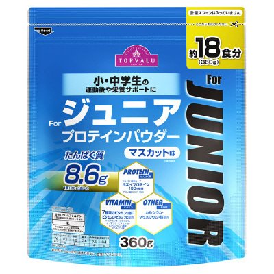 トップバリュ　プロテインパウダートライアル　For ジュニア