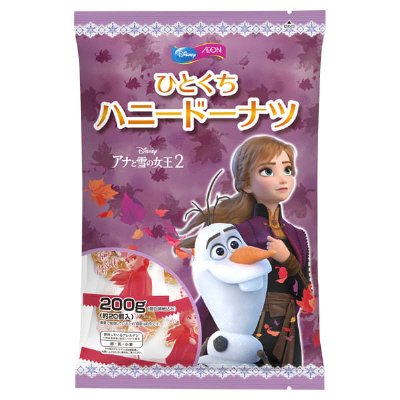 ディズニーアナと雪の女王２ひとくちハニードーナツ