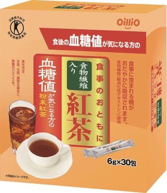 食事のおともに食物繊維入り紅茶