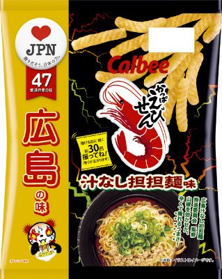 かっぱえびせん汁なし担担麺味