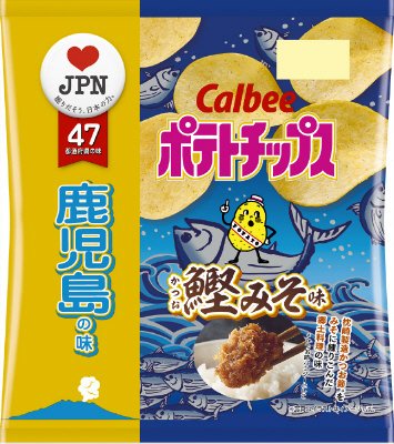 ポテトチップス鰹みそ味