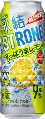 キリン　氷結ストロング　すっぱうまレモン（期間限定）【２０２０年】