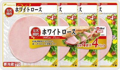 充実朝食ホワイトロース４枚４パック
