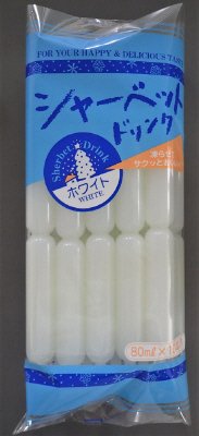 シャーベットドリンク ホワイト