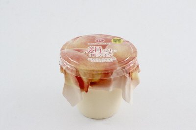 絹ごし桃プリン