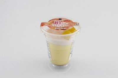 絹ごしプリンパフェ～桃～