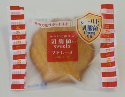 からだに微笑み乳酸菌入りマドレーヌ