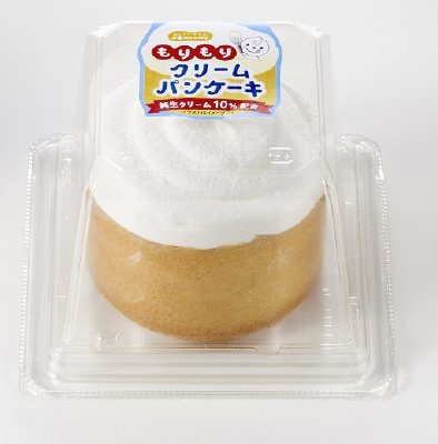 もりもりクリームパンケーキ