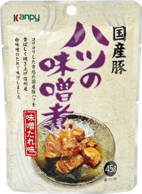 国産豚ハツの味噌煮