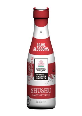 SHUSHU　ラグビー日本代表デザインボトル