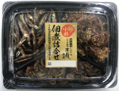 彩小鉢　佃煮三品詰合せ