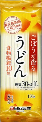 ごぼうが香るうどん