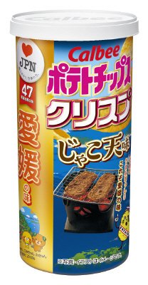 ポテトチップスクリスプじゃこ天味