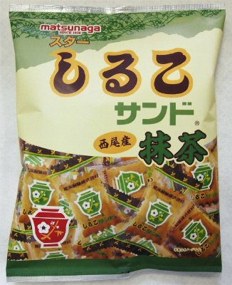 スターしるこサンド抹茶