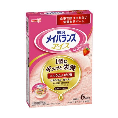 メイバランスアイス　ストロベリー味
