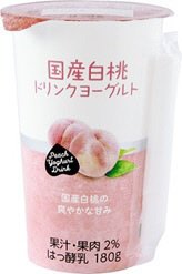国産白桃ドリンクヨーグルト