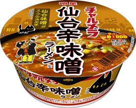 チャルメラどんぶり　仙台辛味噌ラーメン　ケース