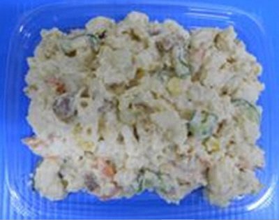 照り焼きチキンポテマカサラダ