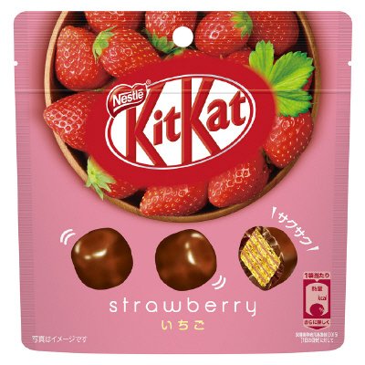 キットカット　ビッグリトル　いちご　パウチ